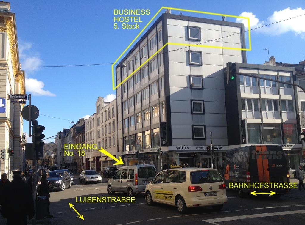 Business Hostel Wiesbaden One Экстерьер фото